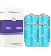 INRAGEO Insect Trap Refill Kit &amp; 4 Cartridges, Compatible with ZEVOM364A and Max, Replacement 100...