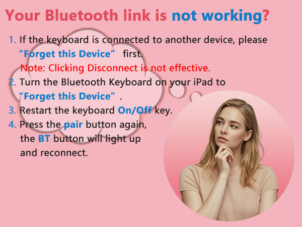 for ipad 9th case with keyboard pink 10