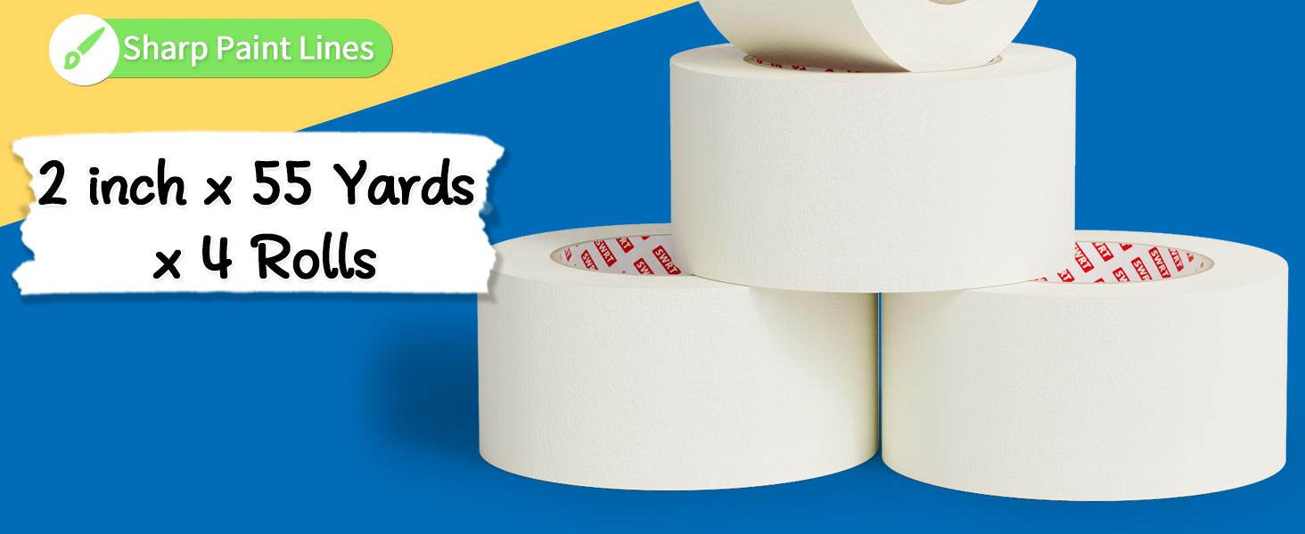 white masking tape
