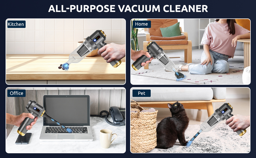 Versatile use Car Vacuum Cleaner