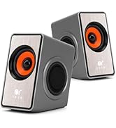 OROW Computer Speakers for Desktop,USB Powered Desktop Speakers with Stereo Sound,Dual Diaphragm,...