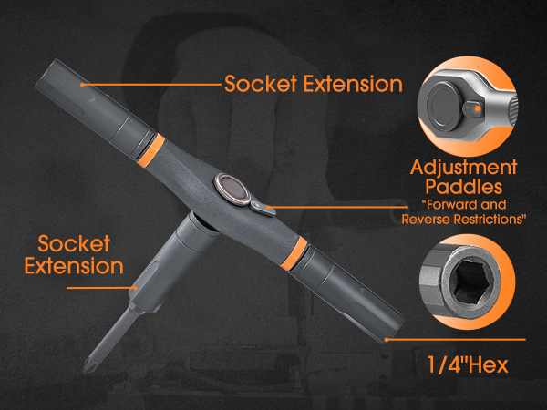 sakerplus 42 in 1 magnetic screwdriver set