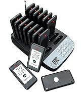 SavvyMate Buzzers for Restaurant, Restaurant Pager System,1640ft Long Range, Lineup Waiting Queue...