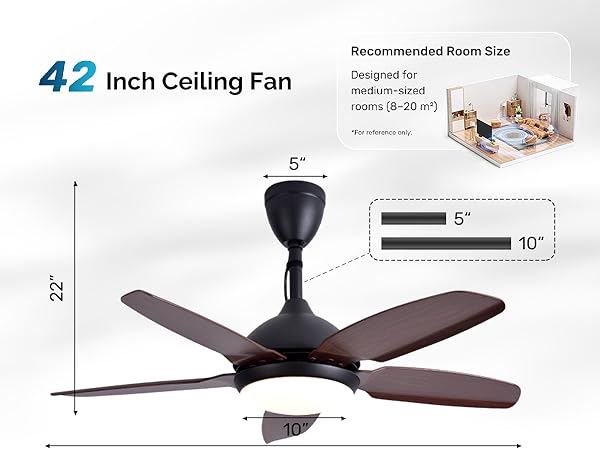 42 inch ceiling fan
