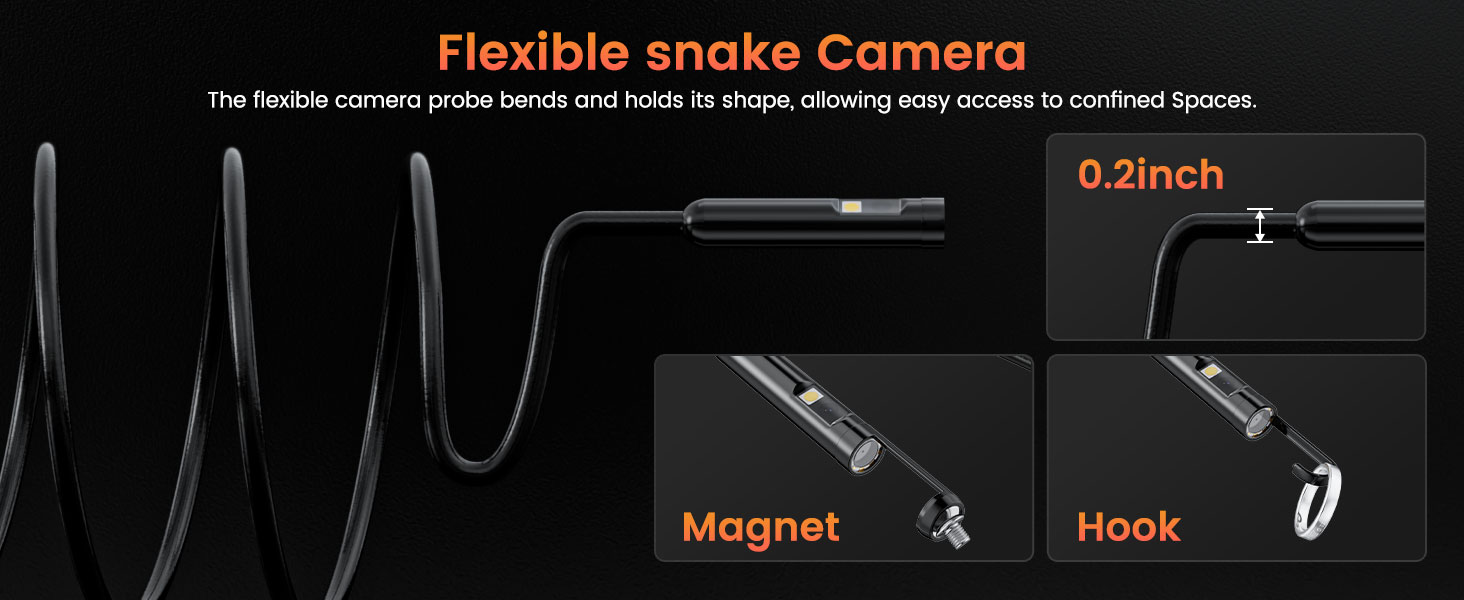 Endoscope Camera with Light
