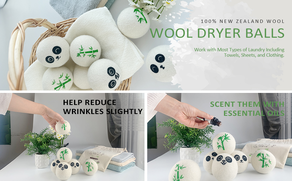100% New Zealand Wool Dryer Balls