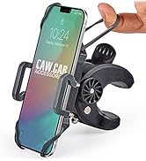 Bike &amp; Motorcycle Phone Mount - for iPhone 14 (13, Xr, SE, Plus/Max), Samsung Galaxy S22 or Any C...