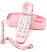 Uvital Corded Phones for Landline, Wall-Mount Telephones for Landline Phone with Loud Ringer, Hom...