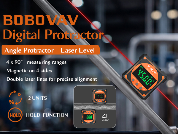 BOBOVAV Digital Protractor