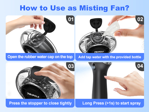 KW18G Misting Fan