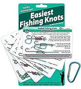 ReferenceReady Easiest Fishing Knots - Waterproof Guide to 12 Simple Fishing Knots | How to Tie P...