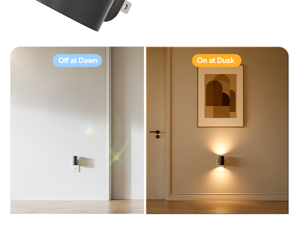 dusk to dawn night light