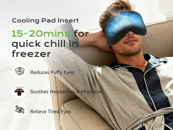 Place the cooling patch in the refrigerator for 15-20 minutes for a quick chill