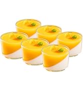 Baalaka Ramekins Oven Safe, Creme Brulee ramekins set of 6, Small Glass Bowls 4oz, Dipping Sauce ...