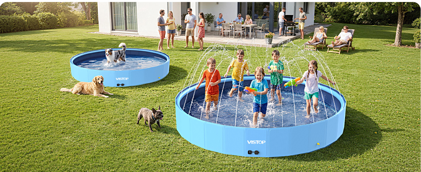vistop Foldable Pet Dog Pool