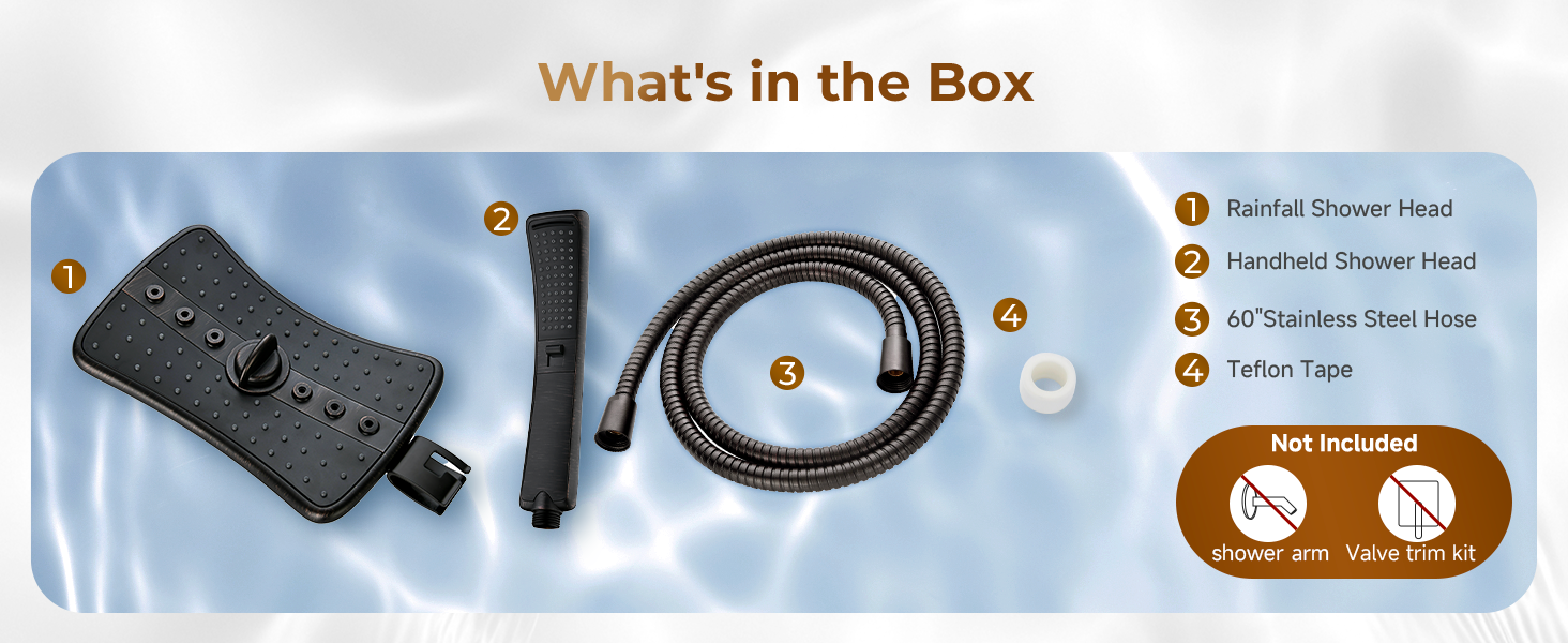 shower head with handheld