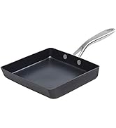 TECHEF - Onyx Collection, Nonstick Tamagoyaki Japanese Omelette Pan/Egg Pan (PFOA Free), Made in ...