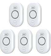 Water Leak Detector Sensor Alarm: Water Flooding Monitor for Home Adjustable Wet Moisture Alert S...