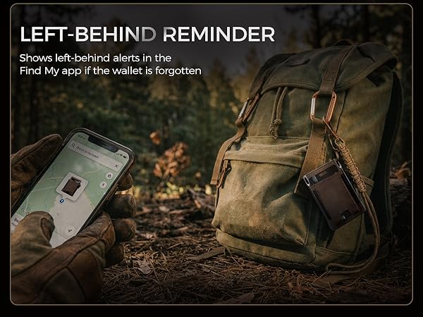 Wallet Tracker Card (iOS Only) Apple MFi Certified Slim Tracking Card