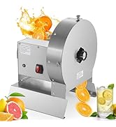 WICHEMI Commercial Slicer Machine Electric Vegetable Fruit Slicer Commercial Cabbage Shredder Mac...
