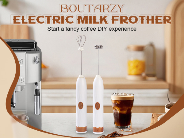 Milk mixing stick coffee mixer