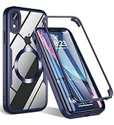 BESINPO for iPhone XR Case, iPhone XR Magnetic Case [Compatible with MagSafe] [Full Body Shockpro...