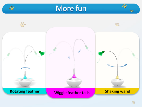 wiggle feathers