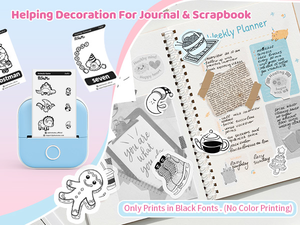 mini sticker printer