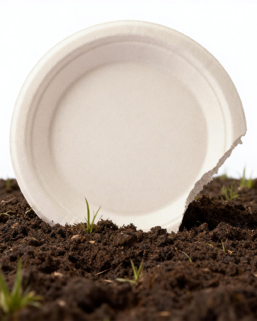 paper plates disposable biogradable