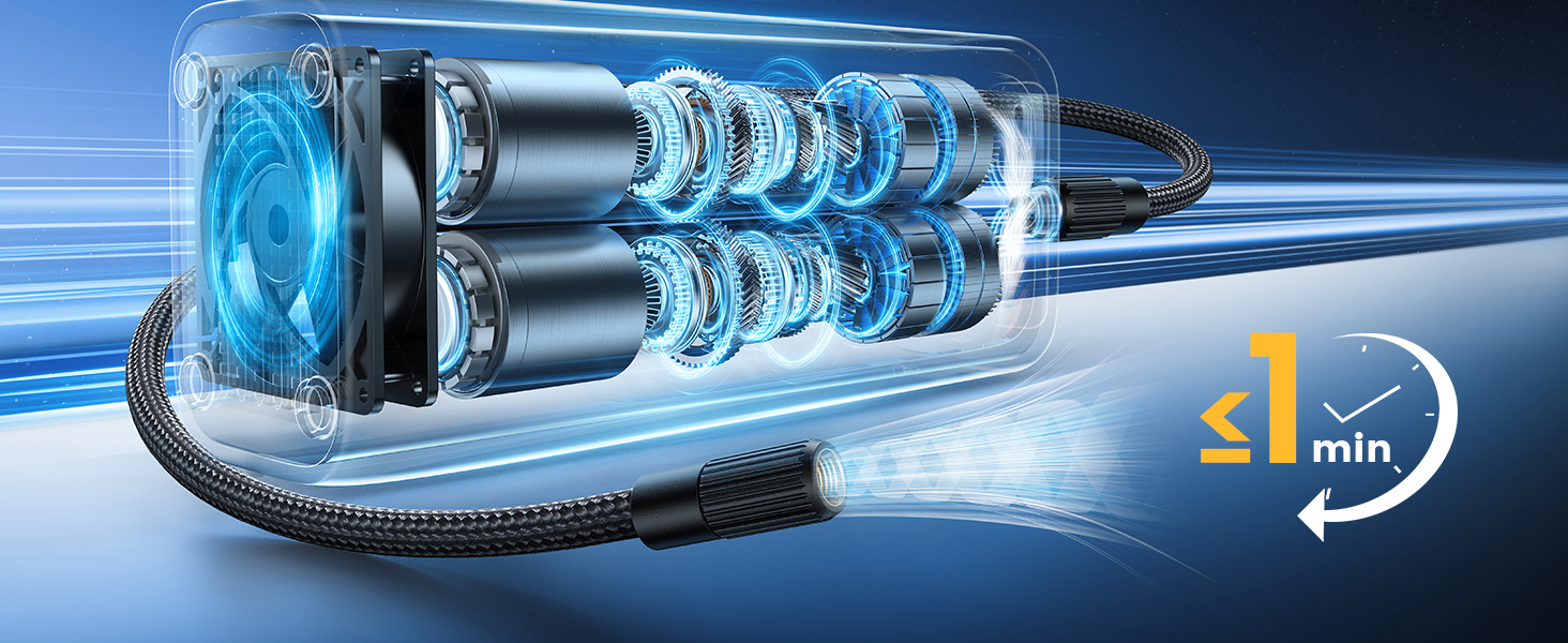 Tire Inflator Portable Air Compressor