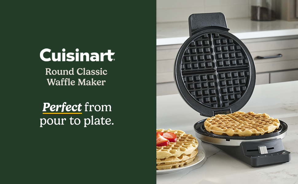 waffle maker round classic