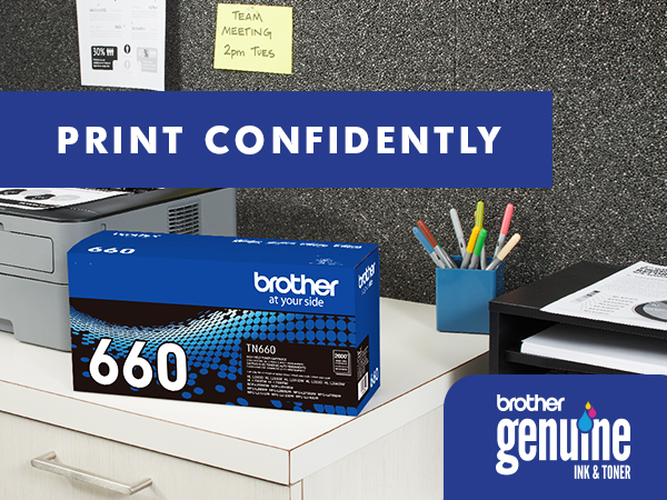 Print Confidently with Brother Genuine Ink &amp; Toner