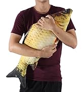 YOUTHINK Plush Toy Fish,Creative 3D Carp Fish Shape Simulation Cushion Throw Pillow Children Gift...