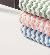 JOYMOOP Microfiber Cleaning Cloths, 18 Pack, Absorbent Kitchen Towels Set