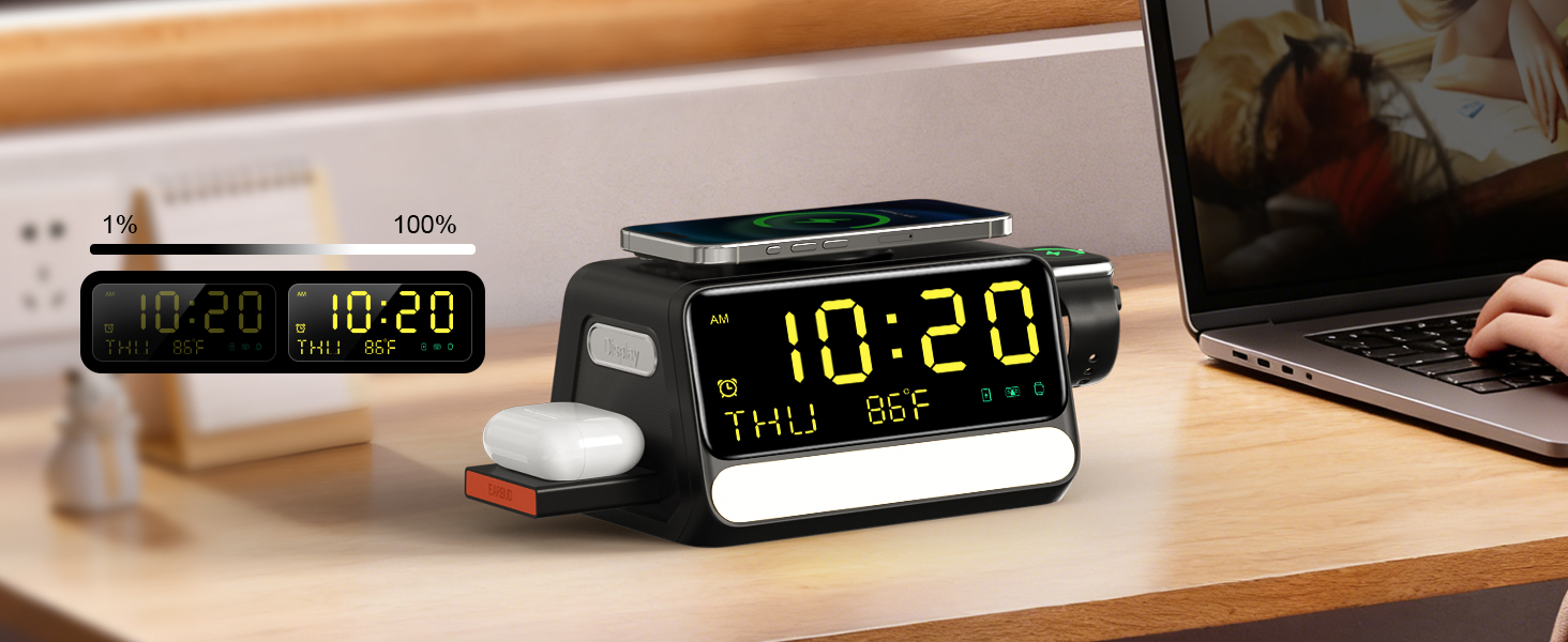 7 in 1 wireless charging station