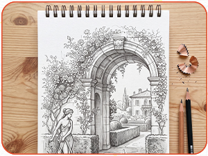 sketch book