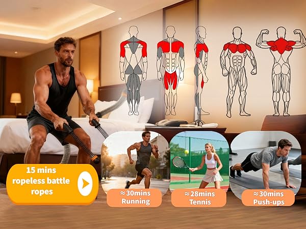 ropeless battle ropes