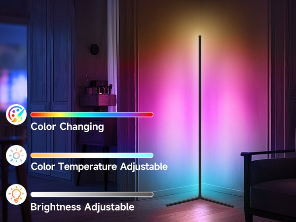 rgb floor lamp