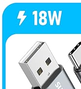 SUNGUY USB C Cable 1.5FT [3Pack] 3A USB to USB C Cable Fast Charging Data Transfer Braided Compat...