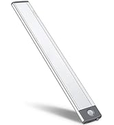 LED Motion Sensor Cabinet Light,Under Counter Closet Lighting, Wireless USB Rechargeable Kitchen ...