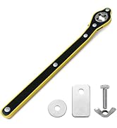 TONDA Jack Ratchet Wrench, Auto Labor-Saving Lug Wrench for Scissor Jack, Forward and Reversal Kn...