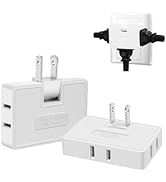 3 Way Flat Wall Outlet Extender Adapter