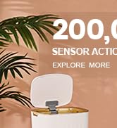 smart sensor trash can