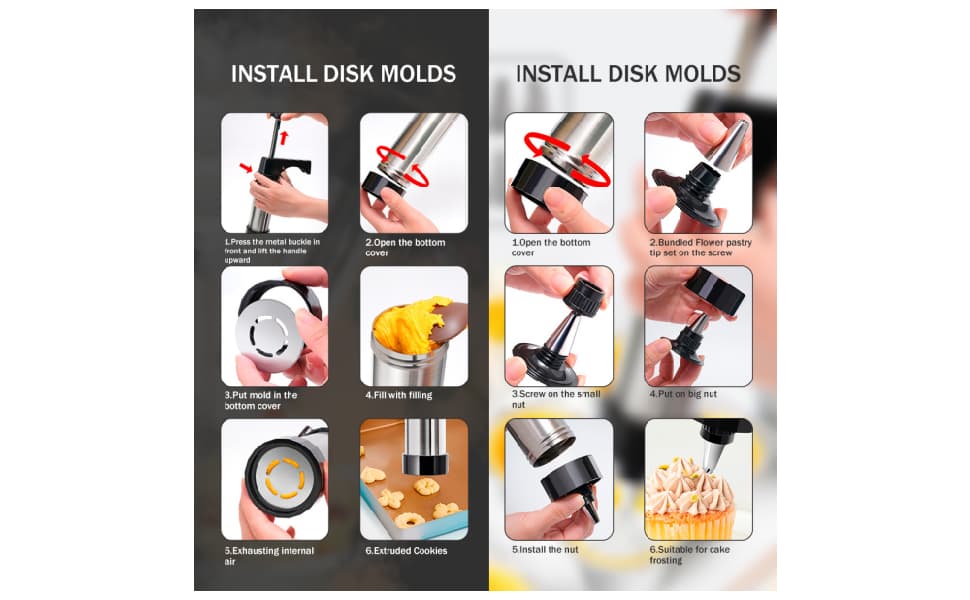 Cookie Press Gun Kit