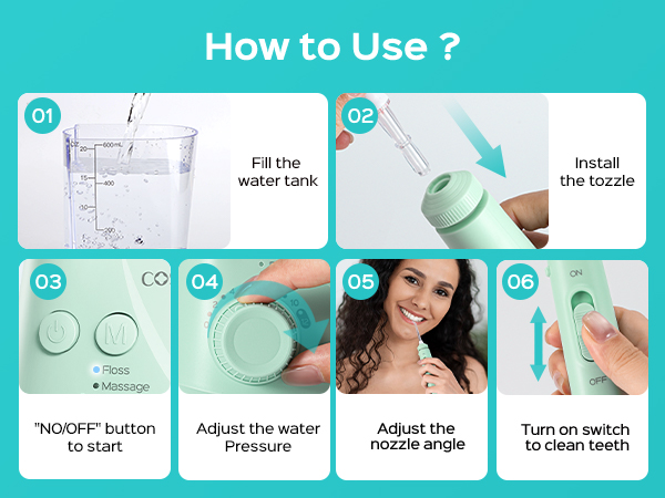 COSLUS Excellent Water Flosser