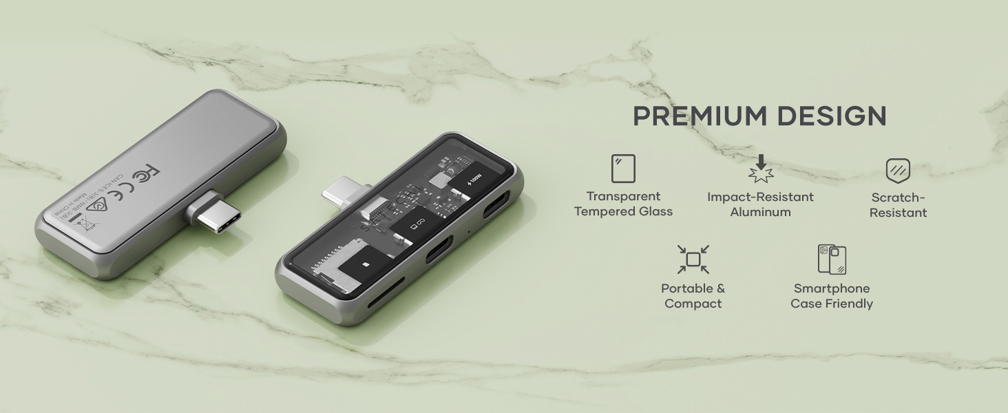 Mobile XR Hub with microSD