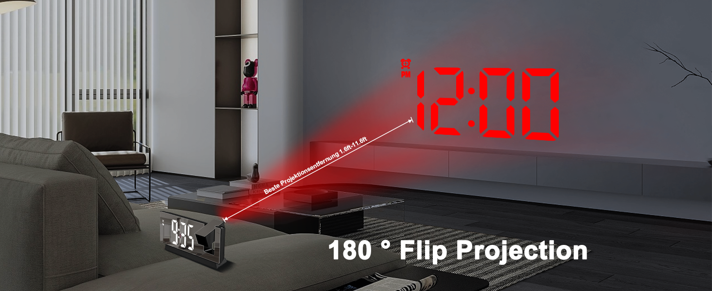 Projection Alarm Clock