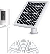 OLAIKE Solar Panel for Ring Stick Up Cam Battery/Plug-in, Waterproof Solar Charger Continuous Cha...