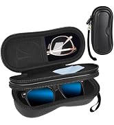 ANKHOH Double Sunglasses Case Eyeglasses Organizer, Eye Glass Storage Holder, Portable Travel Eye...