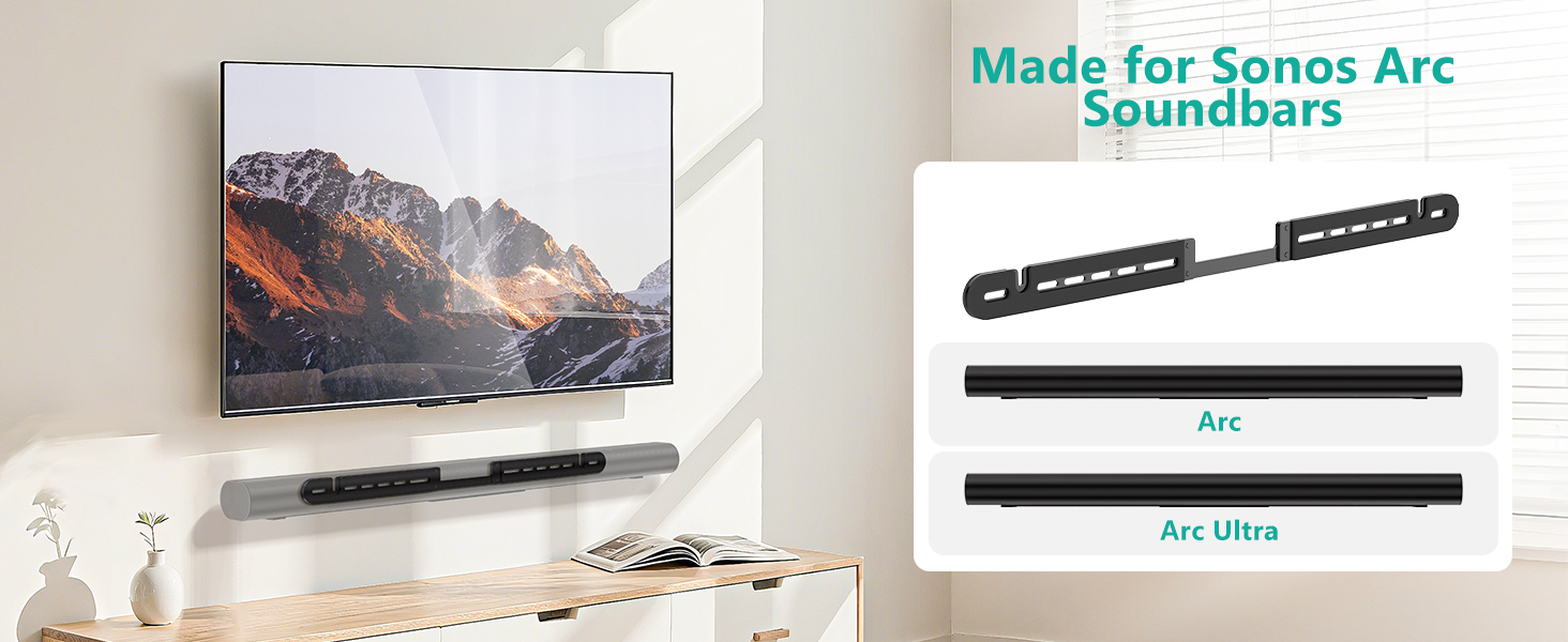 sonos arc ultra wall mount
